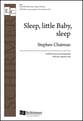 Sleep, Little Baby, Sleep SATB choral sheet music cover